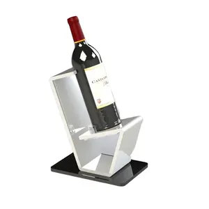 Exibição de vinho acrílico personalizado/suporte de garrafa/suporte de vinho