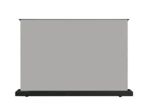72-150 inç yeni başlatılan Wupro 120 inç ALR motorlu projektör ekranı uzun mesafeli gri kristal zemin yükselen projektör ekranı