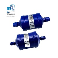 Filtre déshydrateur de ligne liquide BFK Bi-Flow en acier, raccord SAE/ODF, pression maximale de 42 bars pour les systèmes de pompes à chaleur, élimination de l'humidité et de l'acide