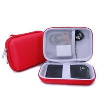 Sac Organisateur Multifonctionnel en EVA, Pochette de Rangement Étanche à Fermeture Éclair pour Câbles de Données et Accessoires Électroniques de Voyage