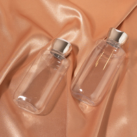 Botella de Plástico PET de Lujo con Bomba Dosificadora para Líquidos, Diseño Nuevo de Fábrica, 88/236/295/350 ml, con Tapa Superior de Disco de Aluminio PPWR