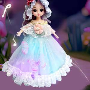 Muñeca <span class=keywords><strong>de</strong></span> princesa con pilas Educación Luz <span class=keywords><strong>de</strong></span> sonido universal Hermosas muñecas <span class=keywords><strong>de</strong></span> bebé para <span class=keywords><strong>niñas</strong></span> Eléctricas - Product Image 2