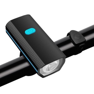Luz Delantera para Bicicleta LED Recargable IPX4, 4 Modos, Carga USB, Lámpara de Bicicleta Montable - Product Image 1