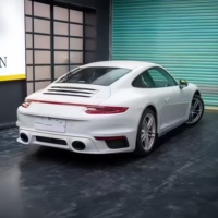 2012-2019 pour 911 Kit de carrosserie de Modification de voiture mise à niveau 992 Turbo SD pare-chocs avant antibrouillard découpes PP matériel arrière pour 991
