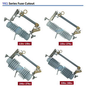 Fusible YIKA de caída recortado 24 KV 27 KV Fusible de expulsión de porcelana de alto voltaje Recorte de fusible 24KV Recorte Fusible - Product Image 5