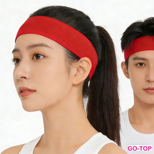 2026年热销批发定制徽标透气弹力运动头带女童吸汗头带高品质全球快递 - Product Image 2