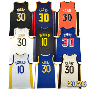 Modèle Homme 2026 Cousu 30 #   <span class=keywords><strong>Maillot</strong></span> de basket rétro Stephen Curry 10 #   <span class=keywords><strong>Jimmy</strong></span> <span class=keywords><strong>Butler</strong></span> III Taille S-2XL - Product Image 1