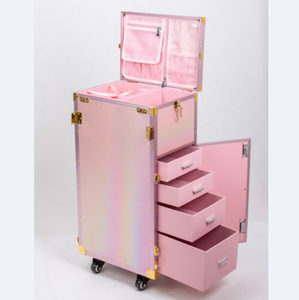 KONCAI <span class=keywords><strong>Table</strong></span> holographique pour les ongles en PU <span class=keywords><strong>Table</strong></span> de <span class=keywords><strong>manucure</strong></span> pour salon de beauté <span class=keywords><strong>Table</strong></span> de <span class=keywords><strong>manucure</strong></span> de luxe avec <span class=keywords><strong>table</strong></span> pliée séparément - Product Image 4