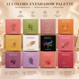 Paleta <span class=keywords><strong>de</strong></span> Sombras <span class=keywords><strong>de</strong></span> Ojos en 9 Tonos Tierra, Altamente Pigmentada, Mate y Brillante, Marca Privada, <span class=keywords><strong>Maquillaje</strong></span> OEM - Product Image 6