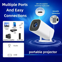 Mini Proyector Full HD HY300 Pro, Proyector Portátil con Android 11, Cine en Casa, Cine al Aire Libre con Altavoz