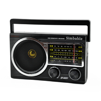 ST-6031 Makula Simbable Haut-parleur de graves haute puissance Récepteur multibande professionnel Radio AM MW SW avec antenne télescopique