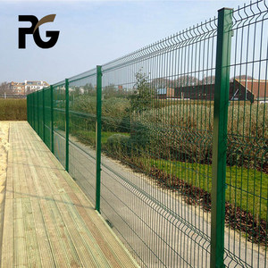 Panneaux de clôture en treillis soudé revêtus de PVC 3D, installation facile, haute sécurité, clôture de périmètre de jardin - Product Image 2