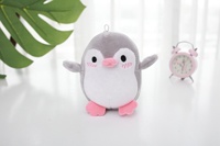 Échantillon gratuit 12 cm Mignon pingouin en peluche Animaux en peluche Jouets Petite taille Logo personnalisé Promotionnel Bon marché Porte-clés en peluche pingouin