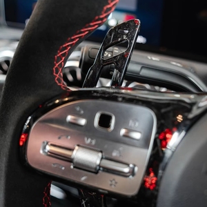 <span class=keywords><strong>Volant</strong></span> de Course à Méplat en Fibre de Carbone avec LED pour Mercedes-Benz <span class=keywords><strong>AMG</strong></span> C63 GT C43 C63 W221 S63 W205 W204 W213 <span class=keywords><strong>2020</strong></span>+ - Product Image 5