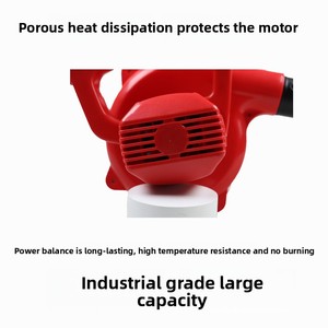 Souffleur de <span class=keywords><strong>feuilles</strong></span> <span class=keywords><strong>sans</strong></span> <span class=keywords><strong>fil</strong></span> de qualité industrielle HIERKIN, léger, rechargeable, <span class=keywords><strong>batterie</strong></span> électrique, mini souffleur d'air avec fonction d'aspiration - Product Image 2