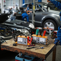 Probador de batería BT300 para coche: mide el estado de salud, pantalla tipo puntero, rango de voltaje de 8-16V, corriente de 160A, rango de prueba de 16AH-200AH