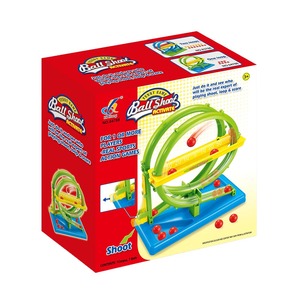 Jeux de société éducatifs portables en <span class=keywords><strong>plastique</strong></span> pour l'intérieur, mini flipper de <span class=keywords><strong>table</strong></span>, jeu de tir, jouet pliable, jeu de tir à <span class=keywords><strong>la</strong></span> balle pour filles - Product Image 4