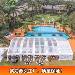 Carpa Modular de PVC Transparente con Marco de Aluminio de 20x40m, Impermeable, para Bodas y Fiestas al Aire Libre, para las Cuatro Estaciones - Product Image 2