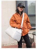 Sac de sport Qetesh personnalisé, nouveau design, grande capacité, sac de voyage portable, sac de sport avec compartiment pour chaussures, sac de sport en nylon