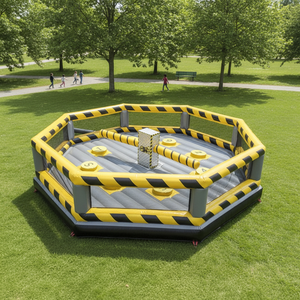 Manège Wipeout Eliminator Sweeper Meltdown pour enfants, pour jardin, aire de jeux, trampoline, parc d'<span class=keywords><strong>aventure</strong></span>, espace public - Product Image 2