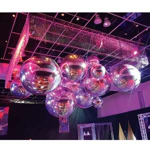 Indoor Advertising Decoration Giant Silver Inflatable Mirror Ball Reflective <strong>Balloon</strong> for Festival Party Stage Show Nightclub - Product Image 5