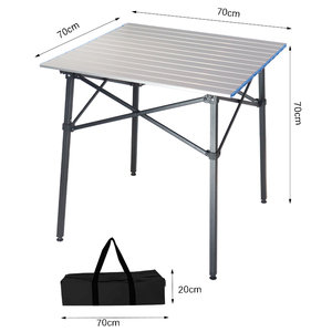 Feistel <b>Portable</b> Folding <b>Table</b> Small Size Ultralight Aluminium Alloy Outdoor <b>Picnic</b> Camping <b>Table</b> - Product Image 5