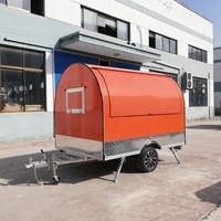 Ukung Kebab Gebruikt Food Truck Trailer Paard Trailer Food Truck Outdoor Mobiele Voedsel Trailer Straat Restaurant