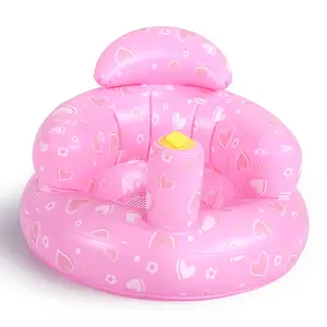 Multifunctional PVC Living Room Baby Sitting Trainer Sofa Seat Infant Support Seat Summer Toddler Chair For Sitting Up