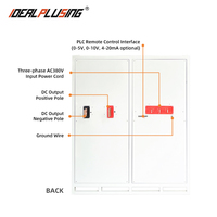 Alimentation électrique CC régulée pour électrolyse industrielle 10000A 25V, redresseur d'anodisation haute puissance haute fréquence 8000A30V