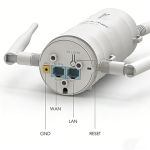 Wavlink POE AC1200 2.4G/5G, Punto <span class=keywords><strong>de</strong></span> Acceso Inalámbrico <span class=keywords><strong>de</strong></span> Doble Banda <span class=keywords><strong>de</strong></span> Alta Potencia para Exteriores, Resistente al Agua, <span class=keywords><strong>de</strong></span> Largo Alcance, Amplificador <span class=keywords><strong>de</strong></span> <span class=keywords><strong>Señal</strong></span> <span class=keywords><strong>WiFi</strong></span> - Product Image 4