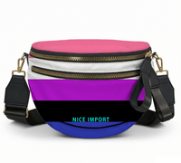 Sac à coque arc-en-ciel Gay Man pour femme, sac à bandoulière léger avec fermeture à glissière pour tous les jours