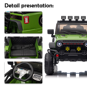 Vente flash : <span class=keywords><strong>Voiture</strong></span> électrique pour enfants à 4 roues rechargeable 12V, télécommande <span class=keywords><strong>2</strong></span>.4G, moteur 30W, batterie 4.5AH, plastique, <span class=keywords><strong>2</strong></span> <span class=keywords><strong>places</strong></span>, <span class=keywords><strong>2</strong></span>-4 ans - Product Image 3