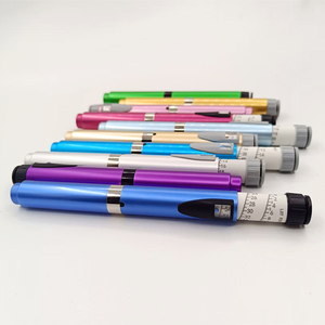 Kim loại tái sử dụng V2 0-60iu tiêm bút với trường hợp bút có thể điều chỉnh 3ml Mực Phun bút - Product Image 3