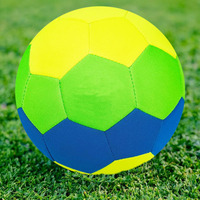 Ballons de football cousus à la machine en tissu, vente directe usine JANYGM, taille 5/4, multicolores, adaptés aux enfants apprenant le football