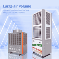 Système de refroidissement industriel Kemite, unité de traitement d'air, pompe à moteur |   Système de climatisation indirect à refroidissement par évaporation avec compresseur scroll de 30,26 kW