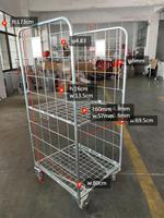 Chariot porte-fil robuste, conteneur de transfert, chariot de transport logistique