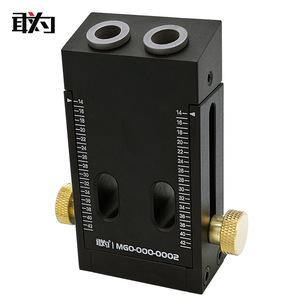 Perforateur de trous biseautés pour <span class=keywords><strong>menuiserie</strong></span>, localisateur de trous, outil d'ouverture oblique en alliage d'<span class=keywords><strong>aluminium</strong></span>, modèle MG0-001-0010B - Product Image 2
