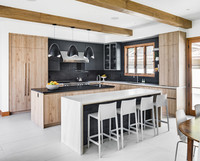 Armoires de cuisine et de rangement en bois plaqué, sur mesure, design de luxe 100% personnalisé