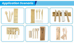 <span class=keywords><strong>Machine</strong></span> d'emballage de vaisselle de bandelette de <span class=keywords><strong>test</strong></span> de grossesse en plastique automatique pour couverts - Product Image 2