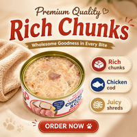 Vente directe du fabricant, nourriture pour animaux de compagnie riche en nutriments, différentes saveurs, 85g, nourriture en conserve pour chats, collations, OEM