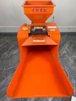 Machine 2-en-1 pour hacher le foin et les légumes, broyeur d'herbe et de légumes pour l'alimentation du bétail