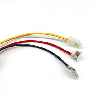 定制<span class=keywords><strong>2</strong></span> 3 4 5针翘板开关插头16awg 18awg 20awg带187端子的线束电缆 - Product Image 4