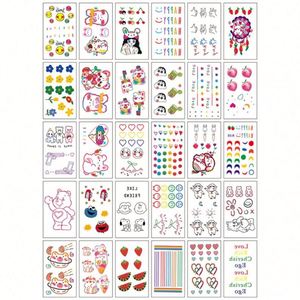 Pegatinas de Tatuajes Corporales Sexys con Diseño Personalizado, Pegatinas de Transferencia para Tatuajes, Accesorios Promocionales de Arte Corporal - Product Image 4