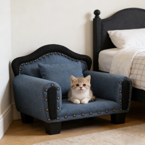 Kaufen Sie eins, erhalten Sie eins gratis: Superluxuriöses, neu designtes Haustierbett mit Kissen, handgefertigtes, waschbares Hundebett für Katzen und Hunde. - Product Image 1