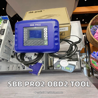 Programador de Llaves de Auto SBB Pro2 EM-211 48.99 OBD2, Inmovilizador de Llaves, Lector de Códigos V33.01/V33.02/V46.02, Pantalla de 1.5 Pulgadas, Programador de Llaves SBB Pro2