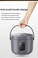 Cuisinière à riz multifonctionnelle nouvelle conception 2026, 3L, professionnelle, écran tactile, électrique, pour la maison