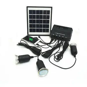 3Ah 12V solar led kit small dc lights portable system for camping home use for africa solar energy system