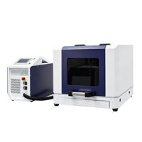 Machine de découpe laser à fibre 800W, refroidie par air, compacte, pour tôles métalliques, découpeuse de tôles de 3 mm en acier inoxydable, aluminium, acier au carbone, CNC de bureau