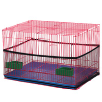 Cage à oiseaux couverture filet structuré maille cache-poussière pour perroquet Cages anti-dispersion accessoires de protection des aliments