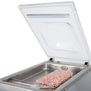 Machine d'emballage sous vide alimentaire commerciale, scelleuse sous vide sèche et humide, machine de scellage automatique pour la viande et l'emballage de sacs en plastique - Product Image 2